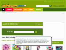 Tablet Screenshot of galerie.coloritou.com