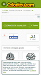 Mobile Screenshot of masques.coloritou.com